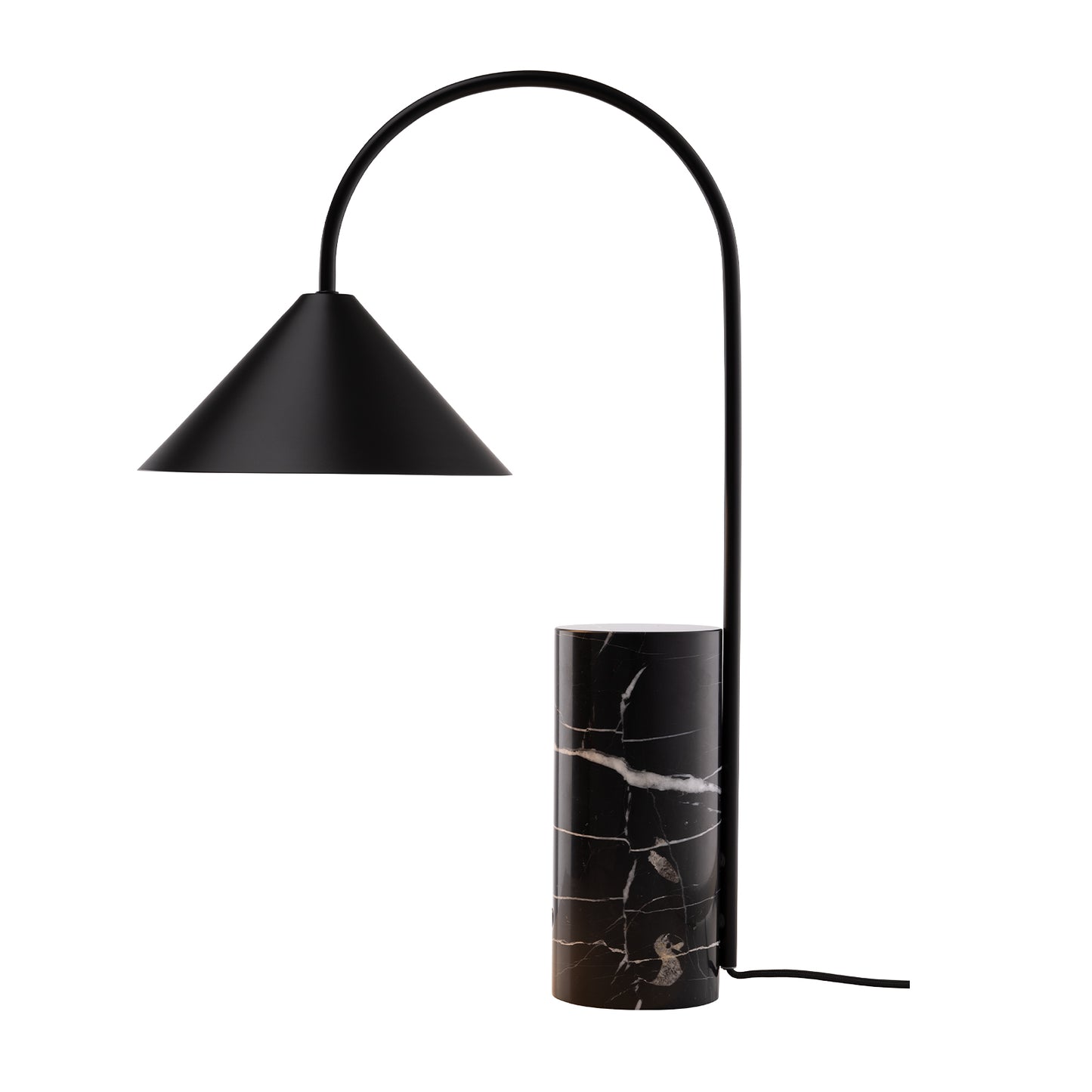 Arcus Table Lamp Black & Matte Black - 1611BLK