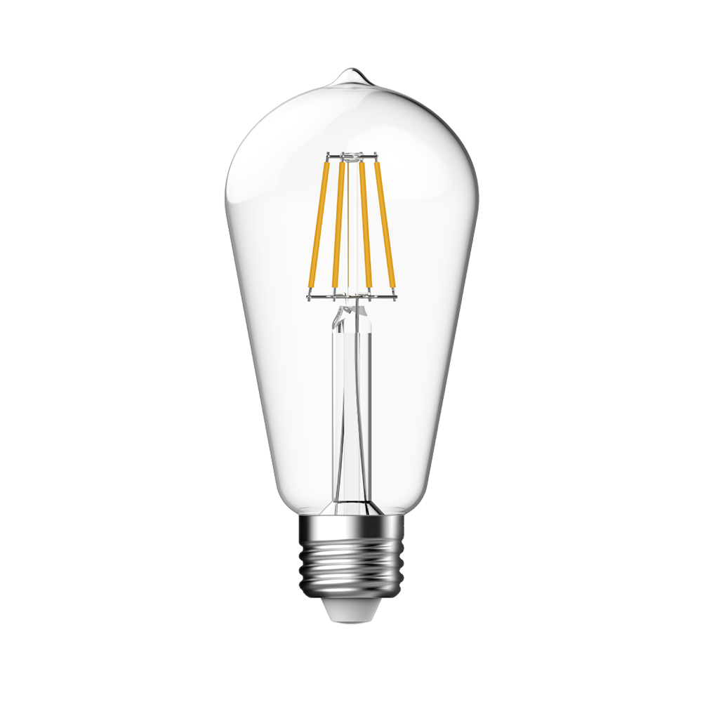 Buy LED Filament Globes Australia SupValue ST64 LED Filament Globe Clear ES 7.5W 240V 2700K - 163122