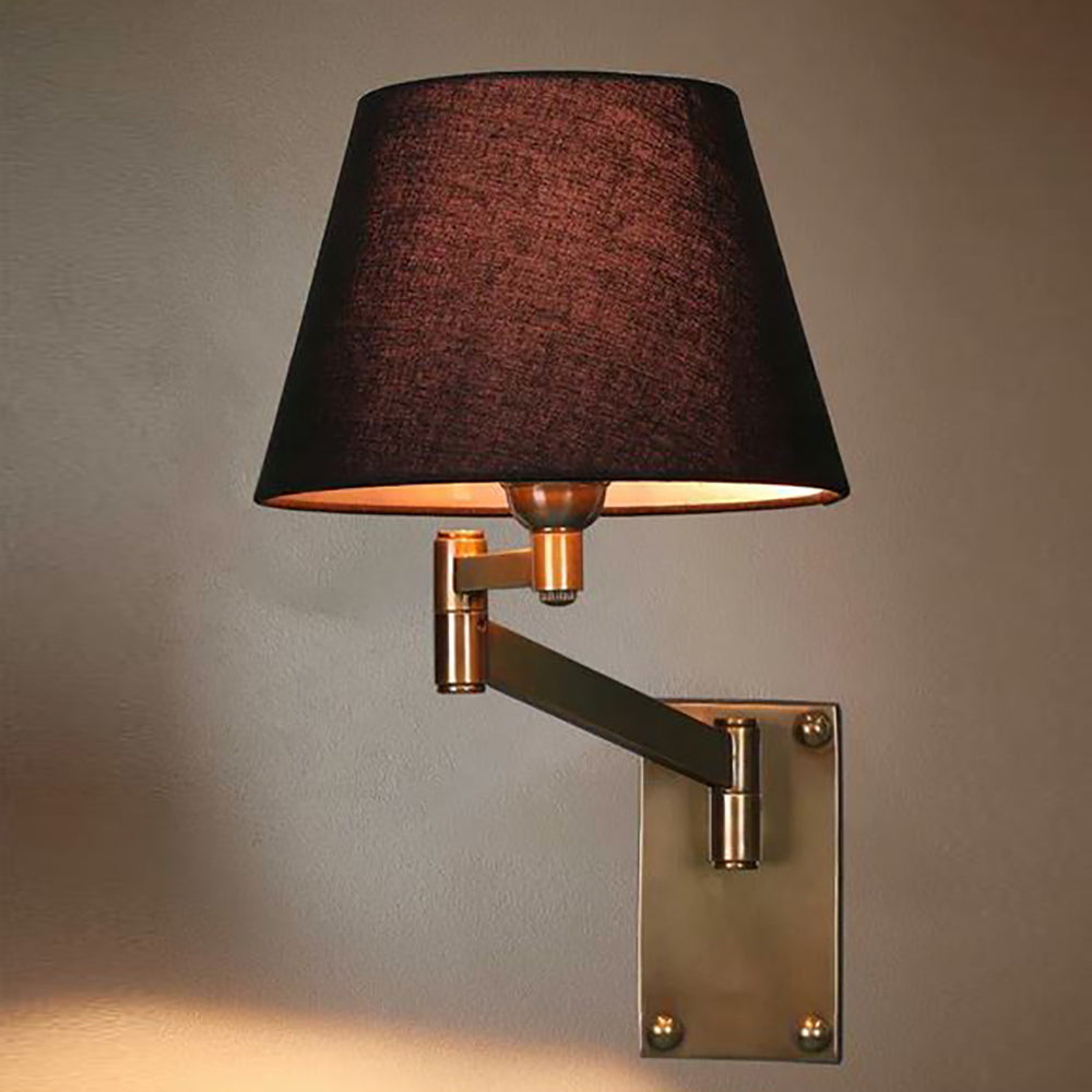 Buy Wall Sconce Australia Oscar Wall Sconce Antique Brass - ELPIM31490AB