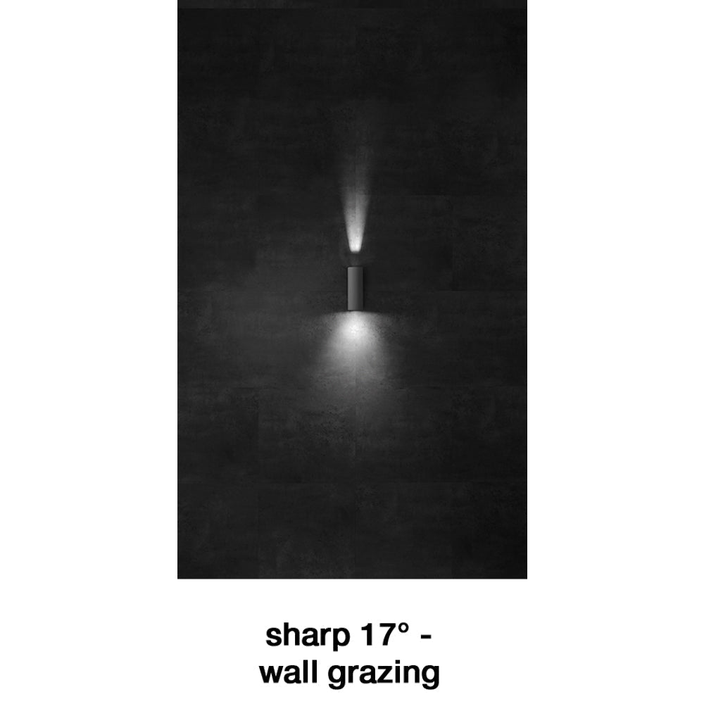 Buy Up / Down Wall Lights Australia Intono 3.2 Up & Down Wall Light 20W CRI90 On / Off Aluminium 2700K - NT3210