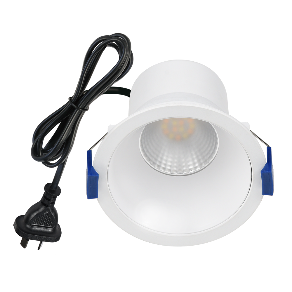 Buy Recessed LED Downlights Australia Marklite Low Glare Recessed LED Downlight White Polycarbonate 3CCT - 171014