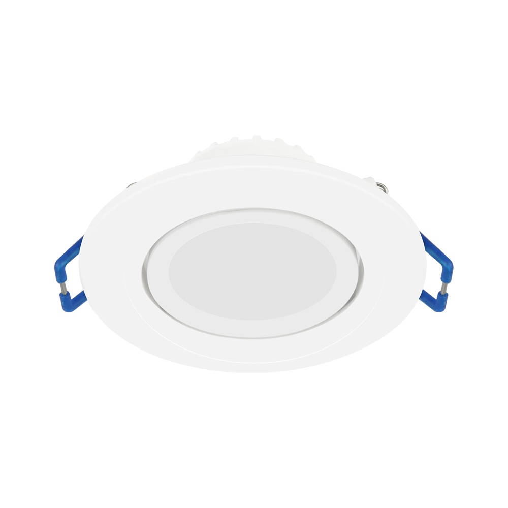 Buy Recessed LED Downlights Australia Celeste Recessed LED Downlight White Metal 3CCT - 172086