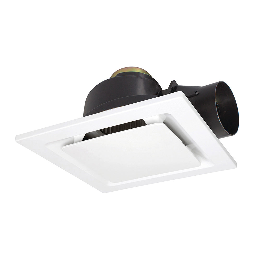 Sarico-II Small 270mm Square Exhaust Fan White - 18193/05