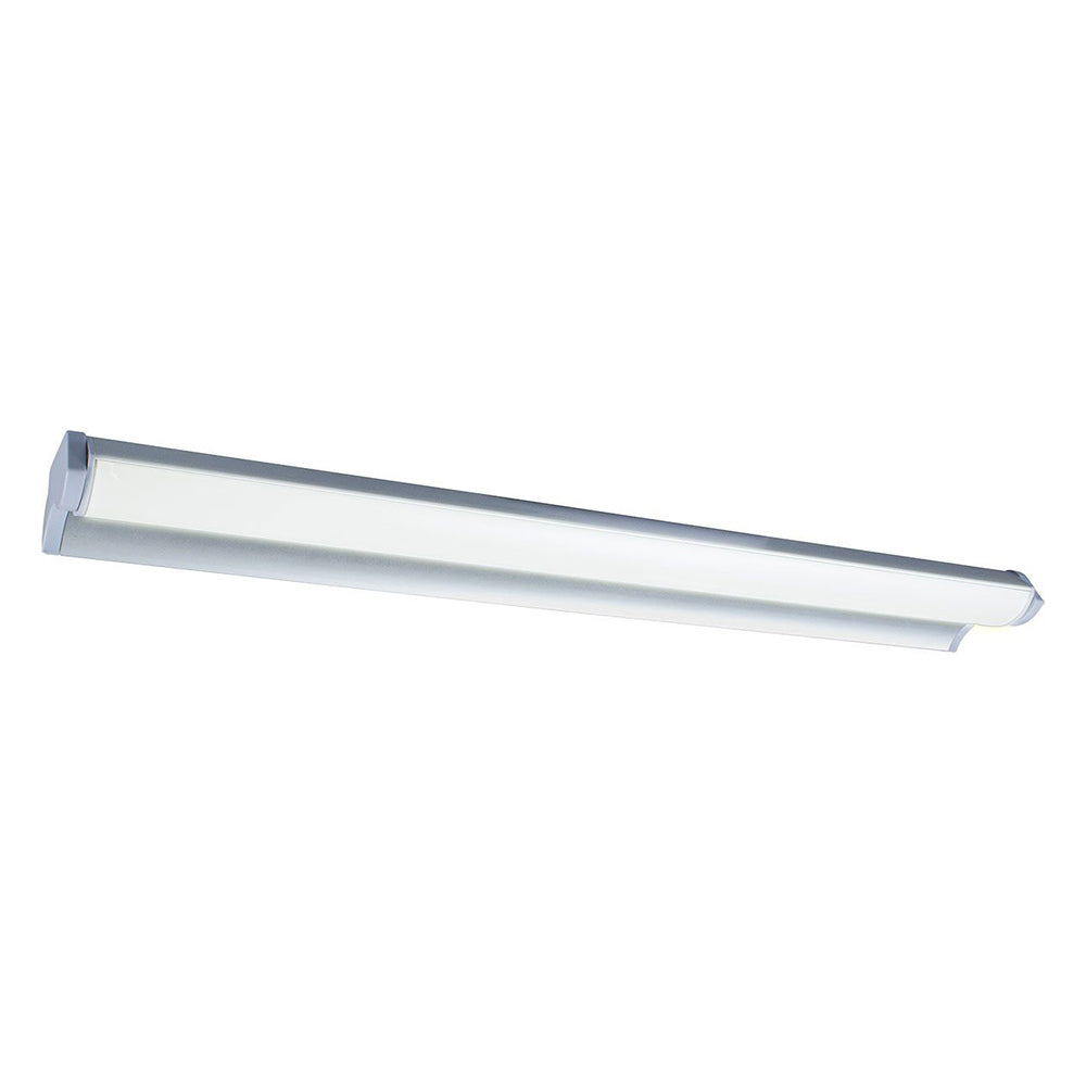 Buy Bathroom Vanity Lights Australia Greta-II Slimline LED Vanity Light 18W 4200K Silver - 18747/11