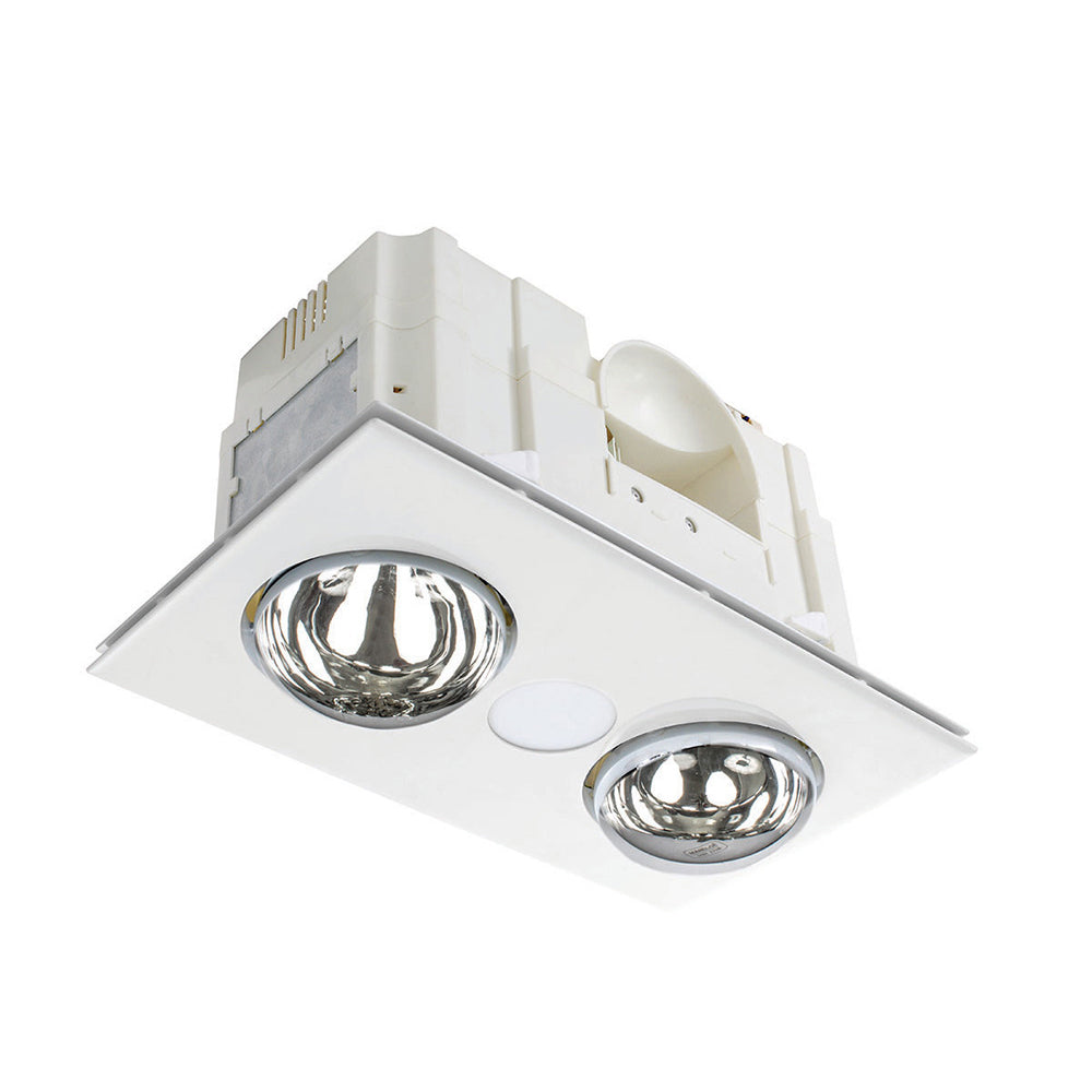 Horizon 2+1 Light 3-In-1 Bathroom Mate White - 19847/05