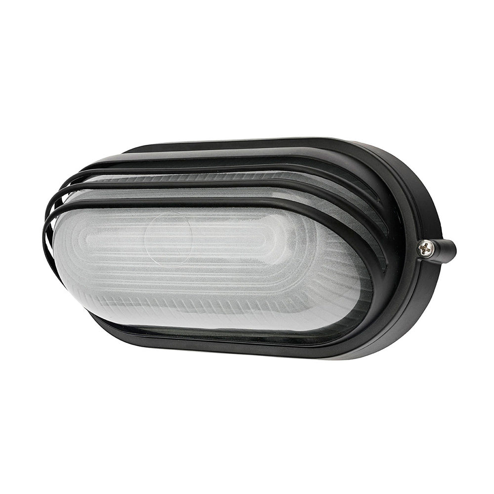 Buy LED Bunker Lights Australia Essex LED Louvered Oval Bunker-Charcoal - 19930/51