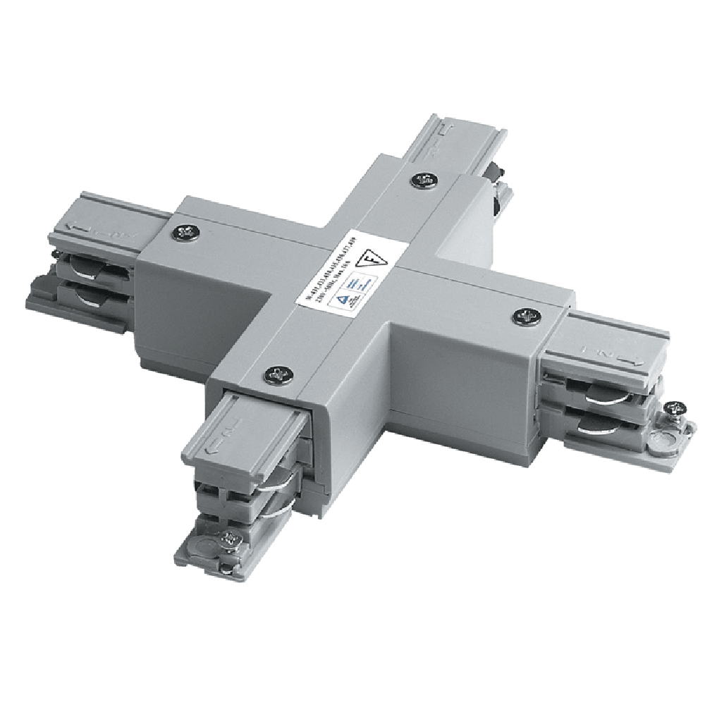 Buy Three Circuit Tracks & Accessories Australia Ts Series Cross Track Joiner Silver - TS-CROSS-SI