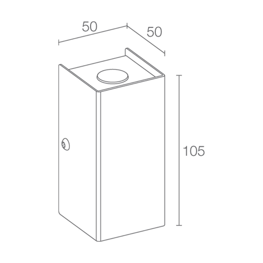 Buy Up / Down Wall Lights Australia Brom 2.0 Up & Down Wall 2 Lights Stainless Steel 3000K - BR2002