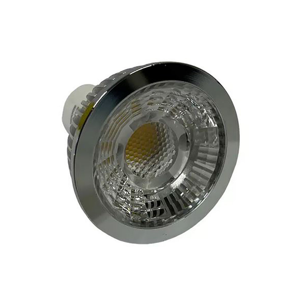 Boss LED Globe GU10 240V 6W White Aluminium 3000K - MBGU306