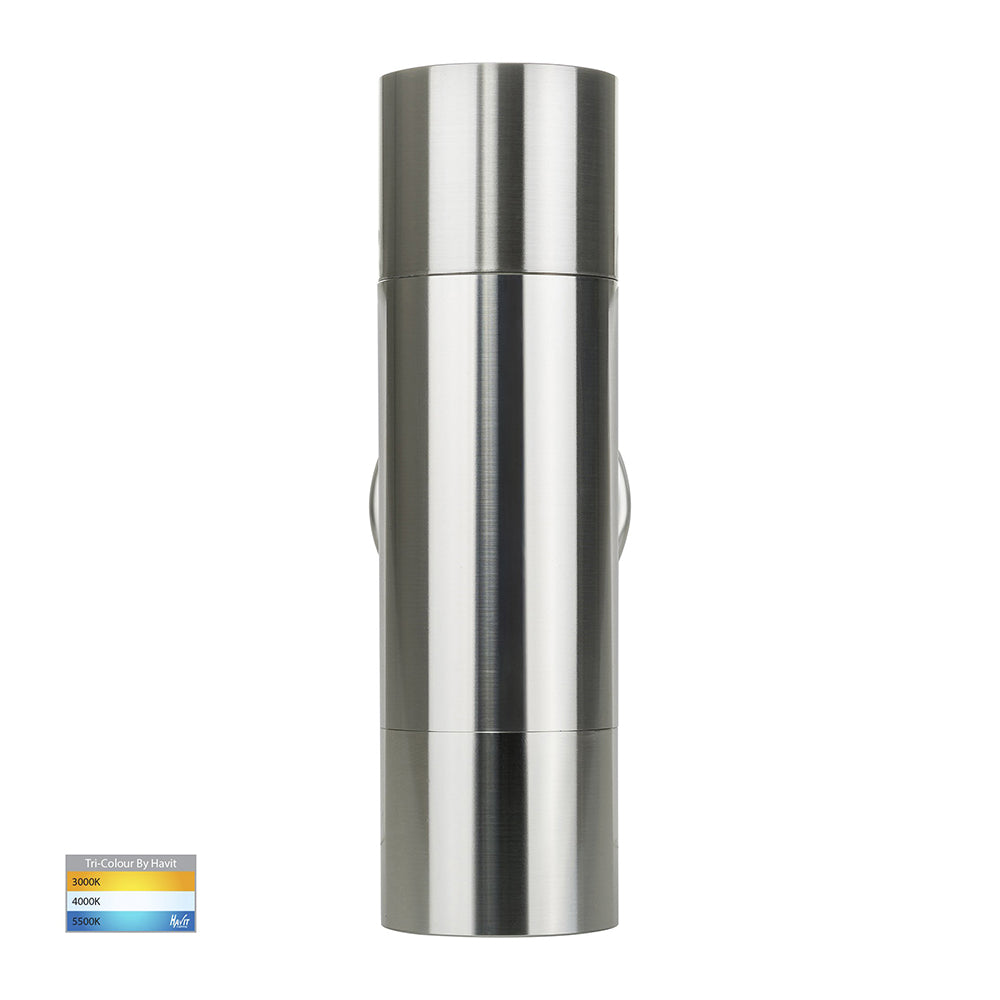 Tivah Up & Down Wall 2 Lights 12V 316 Stainless SteelĀ 3CCT - HV1007MR16T