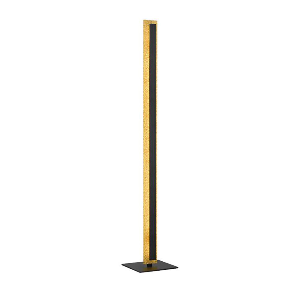 Buy Floor Lamps Australia Serano Floor Lamp Black / Gold Aluminium - SERANO2 FL-GD