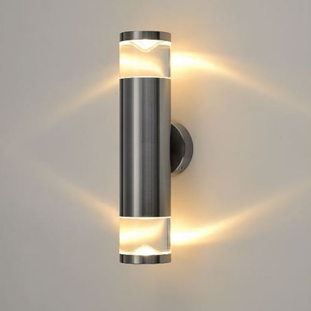 Buy Up / Down Wall Lights Australia Round Up / Down Wall Light W60mm Titanium Aluminium- ST5089/TTM