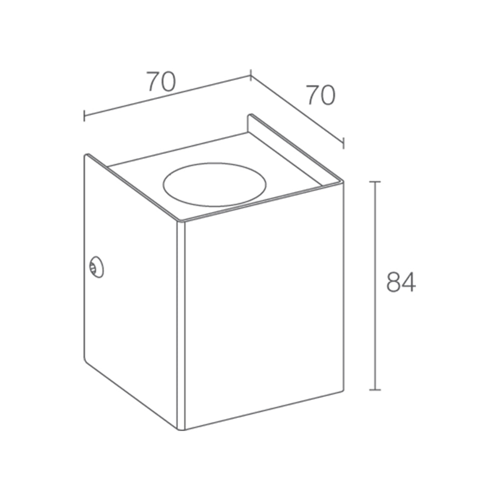 Buy Exterior Wall Lights Australia Brom 3.0 Exterior Wall Light Stainless Steel - BR3003