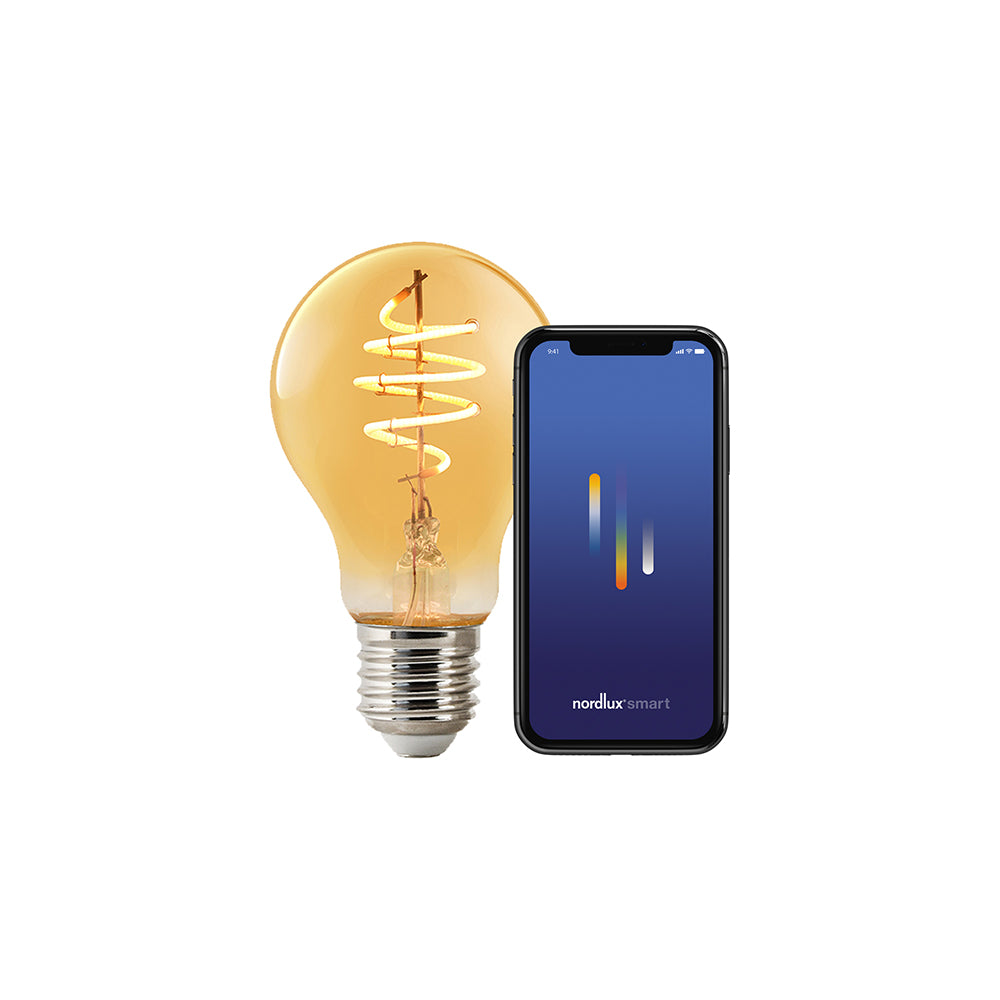 Buy Smart LED Globes Australia A60 Smart LED Globe ES 240V 4.7W Amber Plastic 2200K - 2170102747