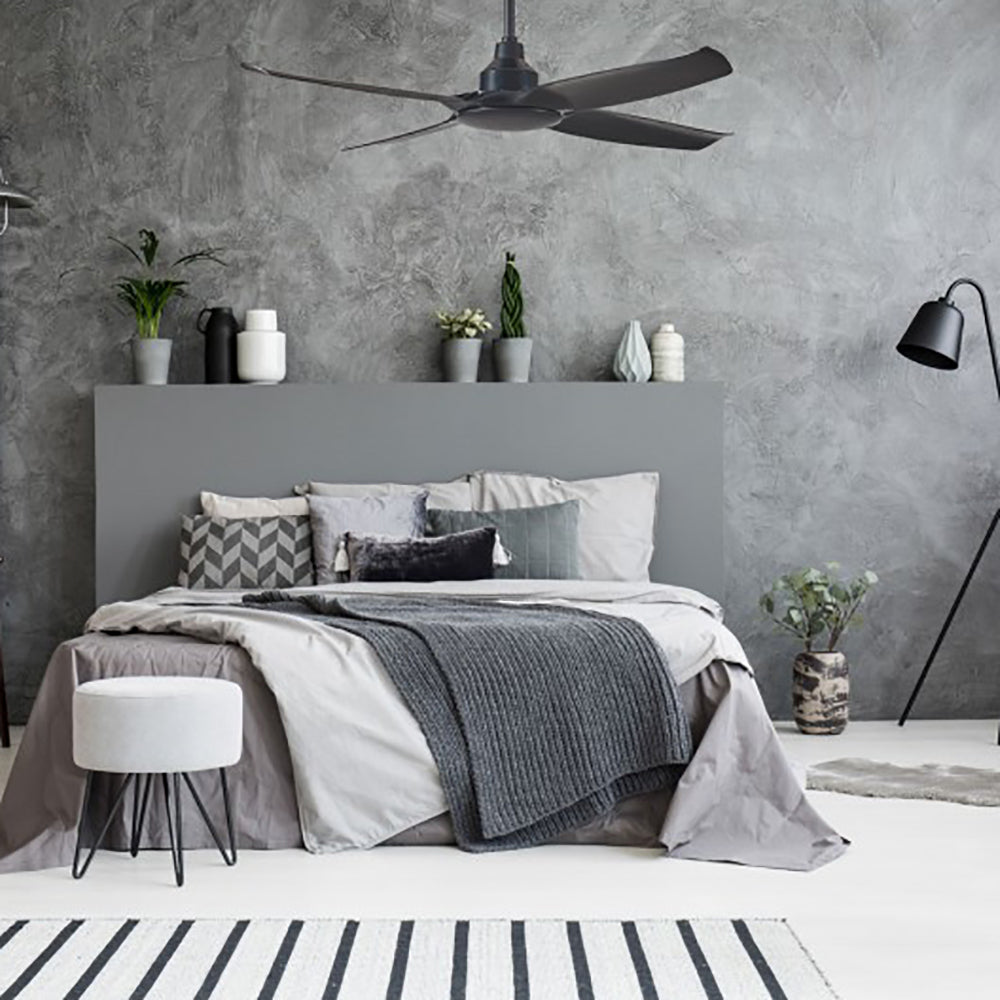 Buy DC Ceiling Fans Australia SKYFAN DC Ceiling Fan 48" Black - SKY1204BL