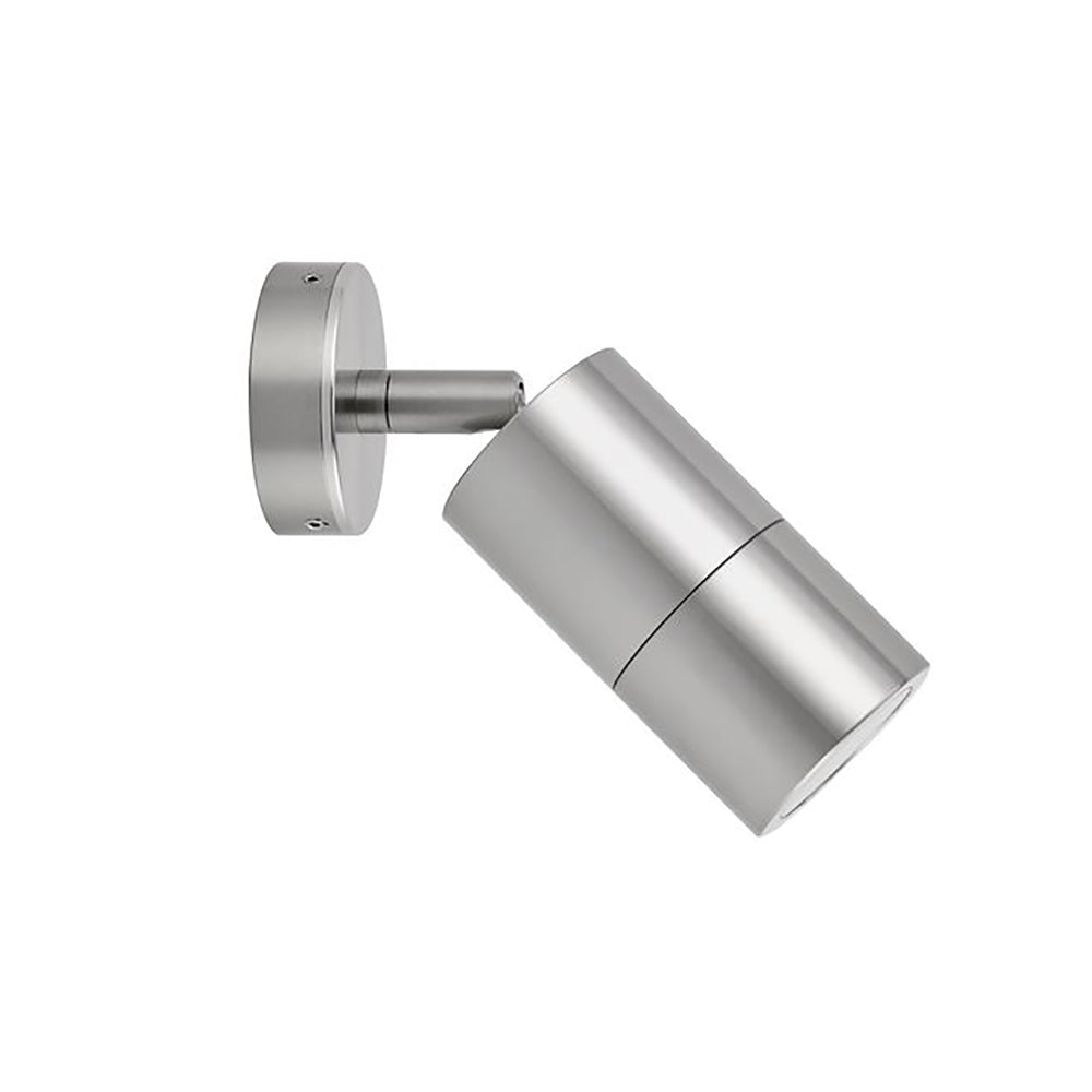 Buy Exterior Spotlights Australia Exterior Spotlight Round Adjustable L123mm Titanium Aluminium - 2123T