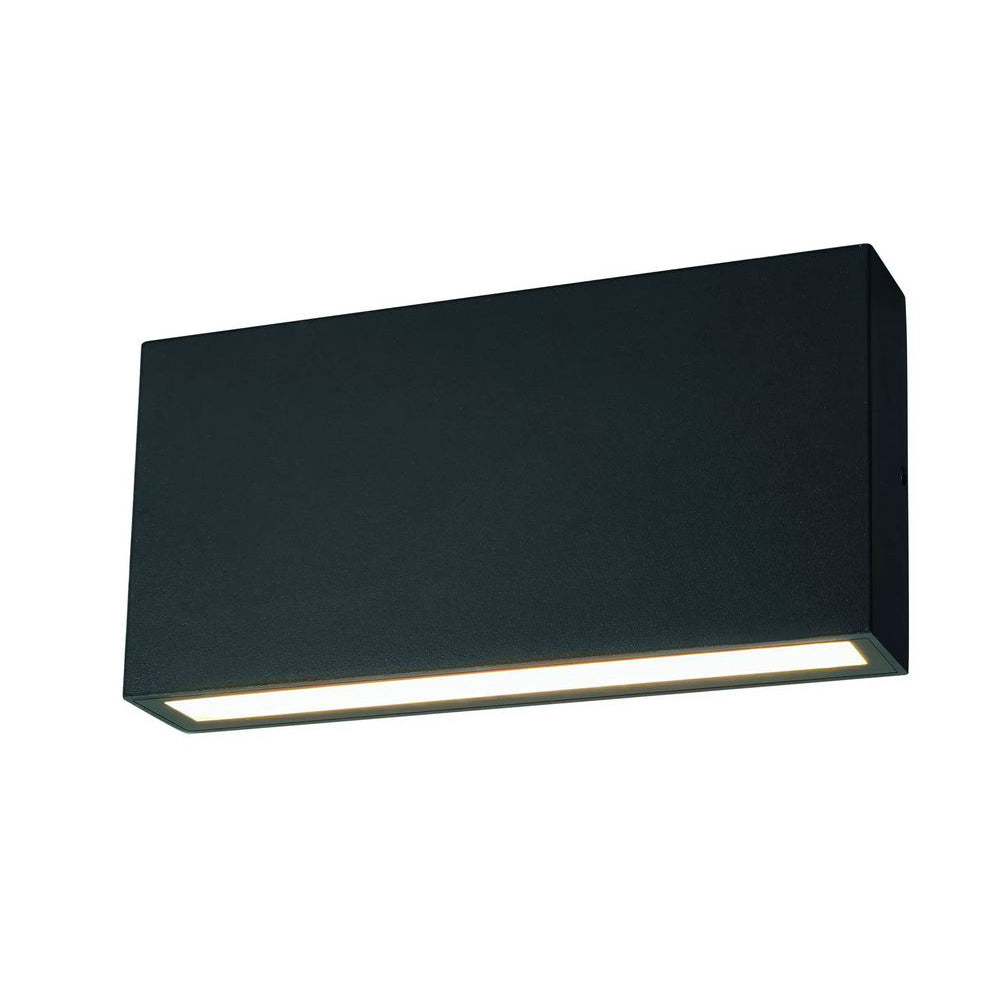 Buy Up / Down Wall Lights Australia Modus Up / Down Wall Light 6W Black Aluminium 3CCT - MLXM3456M
