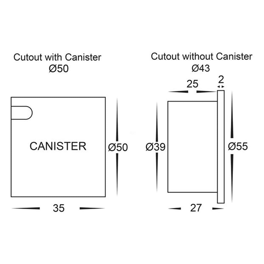 Buy Outdoor Step Lights Australia Round Outdoor Step Light 12V 1W Antique Brass Aluminium 3CCT - HV3206T-AB-12V