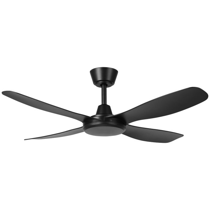 Aruba DC Ceiling Fan 48" With Remote Matt Black - 20663302