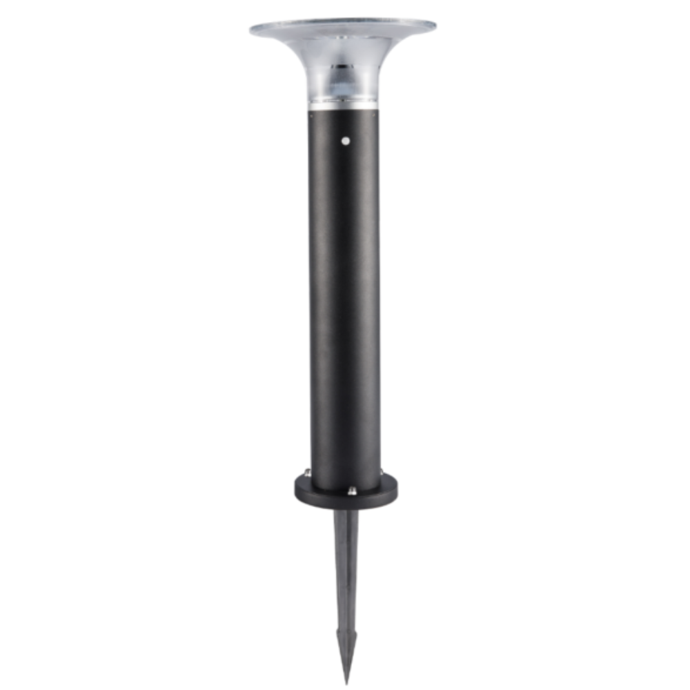Buy Bollard Lights Australia Solar LED Bollard Light H600mm Black Aluminium 2CCT - VBLBOS-014B-4-CCT