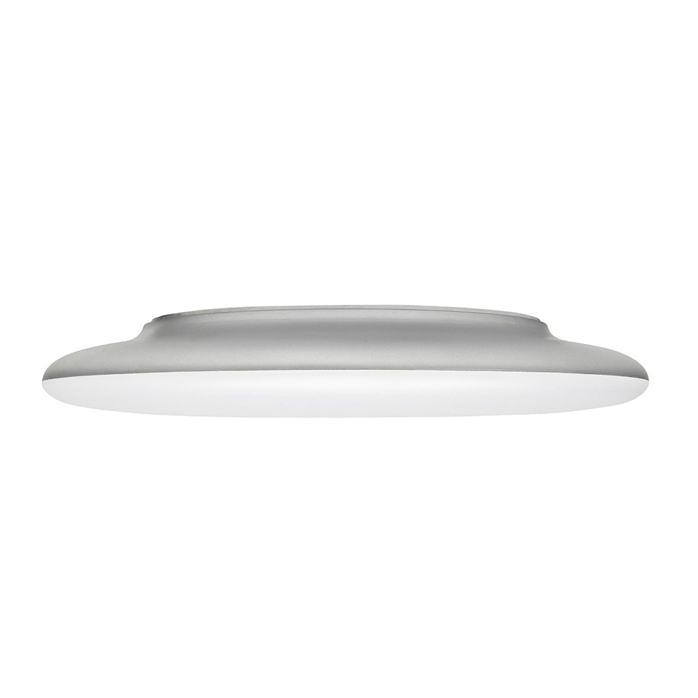 Buy LED Oyster Lights Australia Allora LED 12W Dimmable Round Oyster Silver - 20093/11