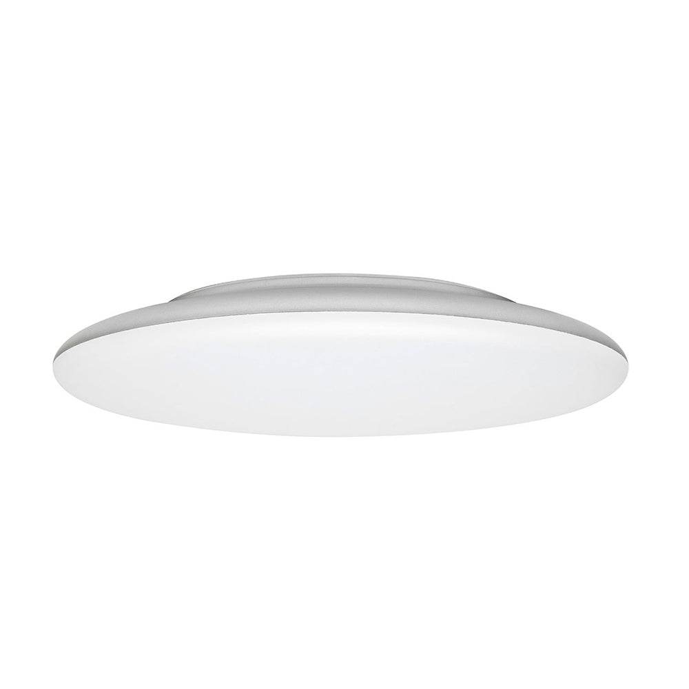 Buy LED Oyster Lights Australia Allora LED 12W Dimmable Round Oyster Silver - 20093/11