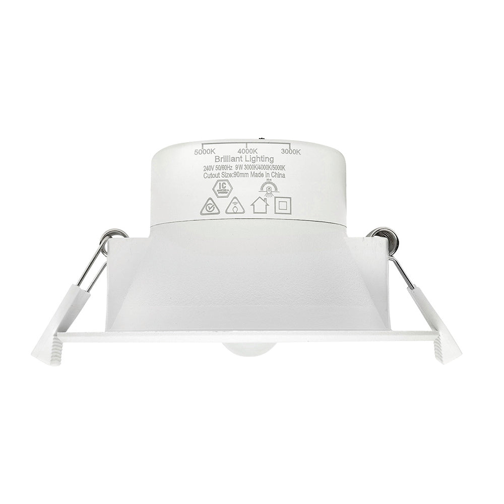 Buy Recessed Downlights Australia Lumascan 9W CCT Downlight With PIR Sensor White - 20214/05