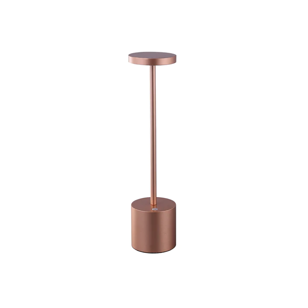 Buy Table Lamps Australia Portable Rechargeable LED Bar Table Lamp Copper Aluminum 3000K - LL-LED-24CP