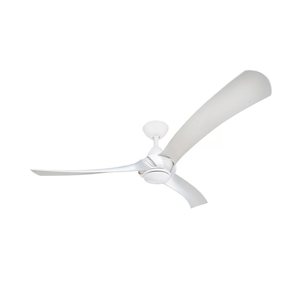 Arumi AC Ceiling Fan 52" Washed White LED Light White - ARU52MWWWLED