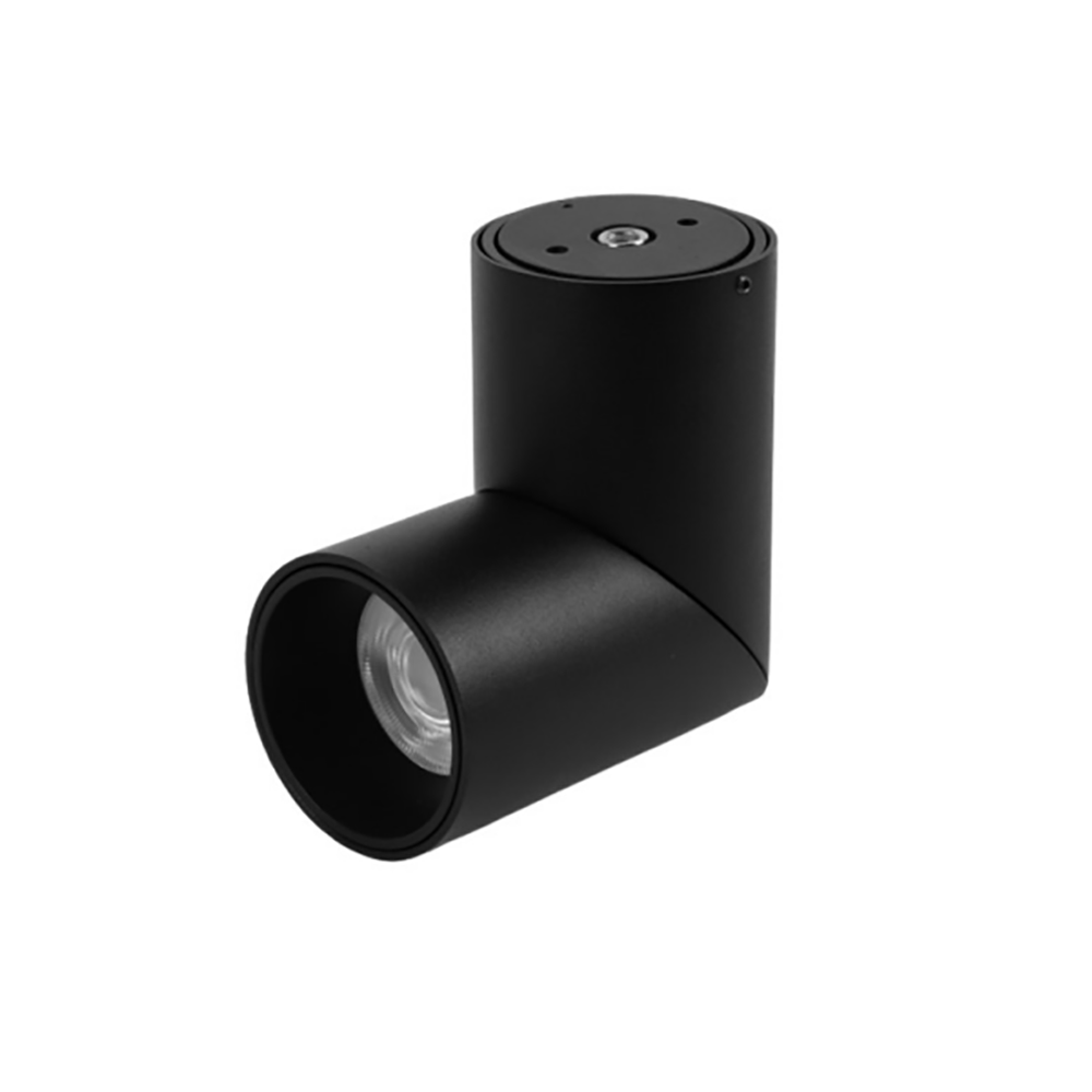 Buy Surface Mounted Downlights Australia Matthis Surface Mounted Downlight Black Aluminium 5000K - MD664B