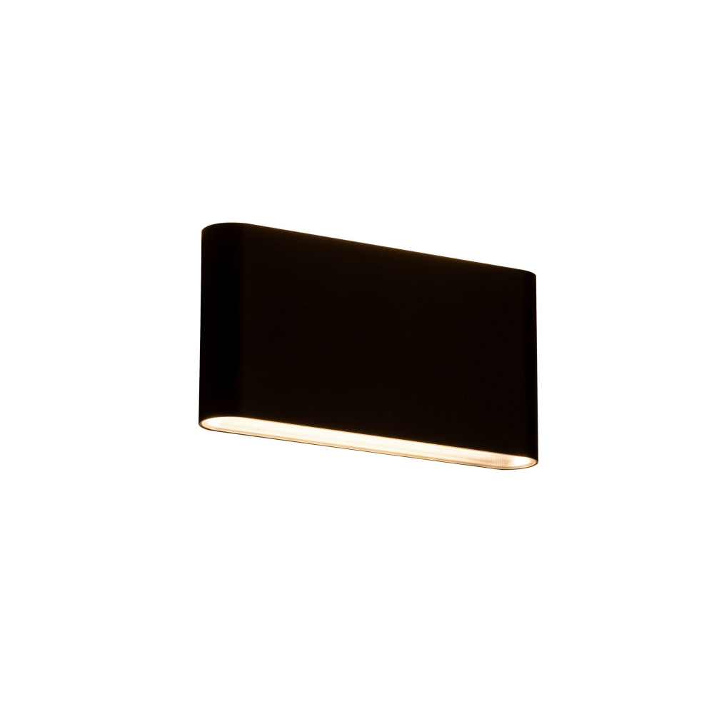Buy Up / Down Wall Lights Australia Sasha Up / Down Wall Light Black Aluminium 3CCT - MXD1060BLK