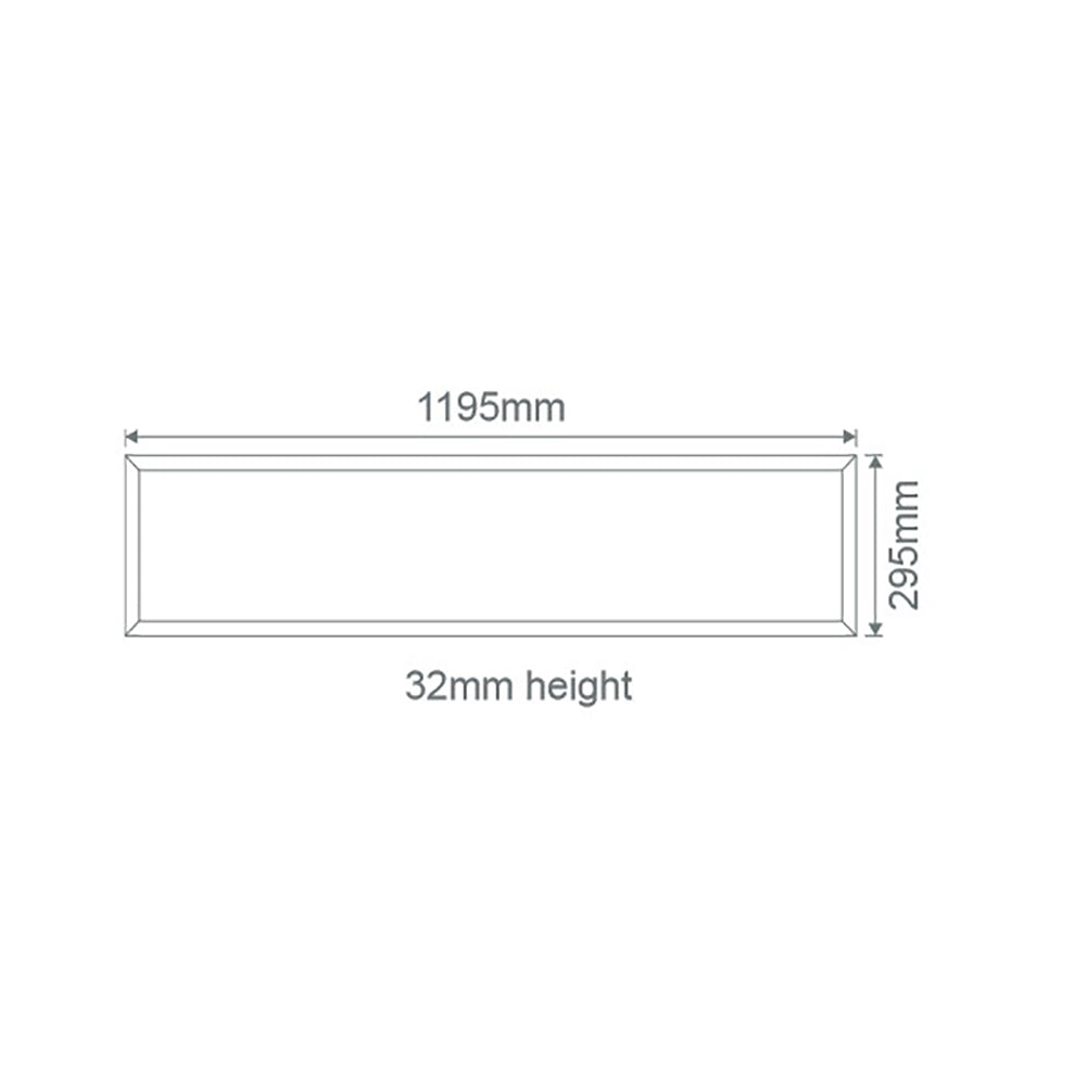 Buy LED Panel Lights Australia Rectangular LED Panel Light 36W 3CCT - 17619