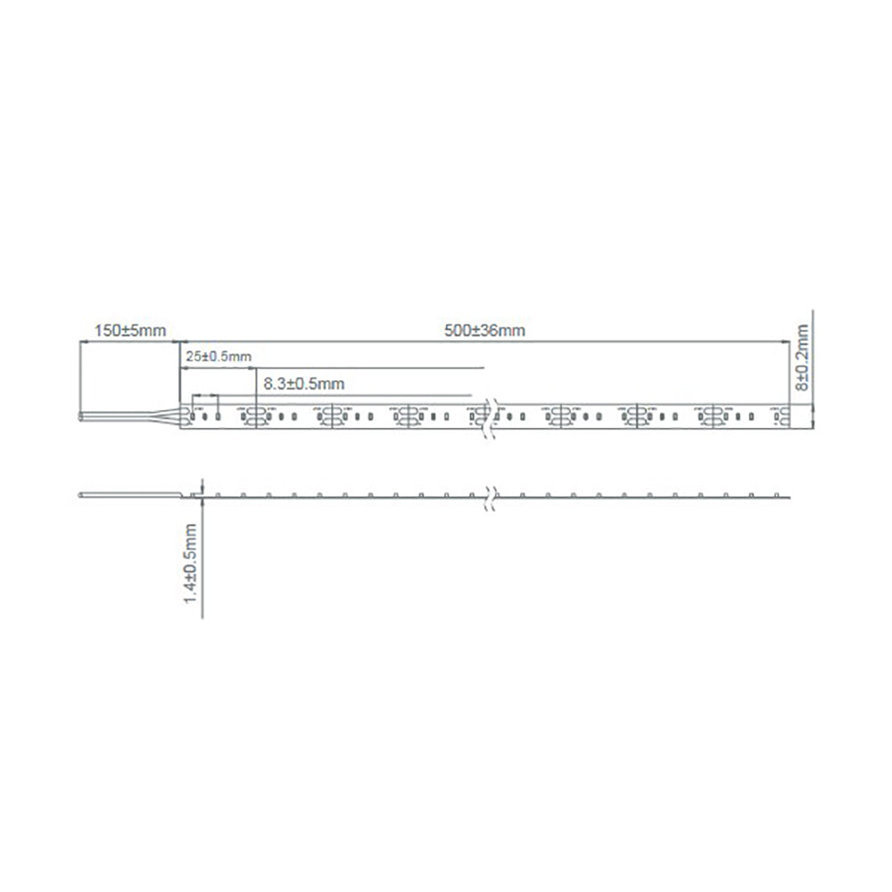 Buy LED Strip Lights Australia Plex LED Strip Light 12V 14.4W 4000K - 20320