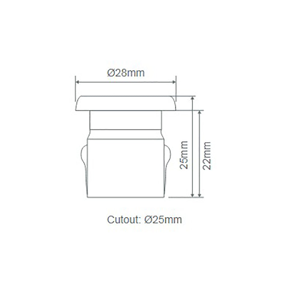 Buy Deck Lights Australia Vivid Deck Light 12V Stainless Steel RGB - 21106