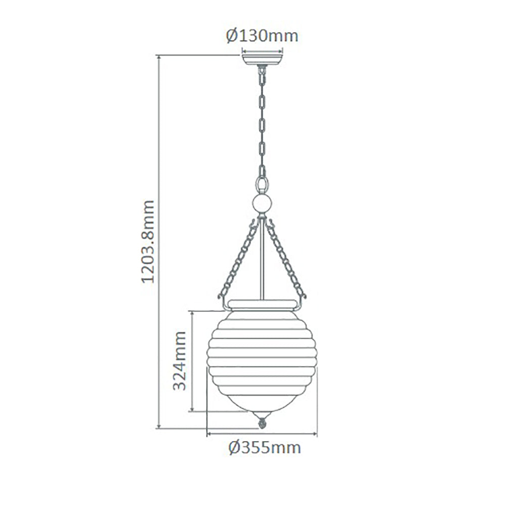 Buy Ceiling Lanterns Australia Erin Ceiling Lantern 3 Lights Clear Glass - 31321