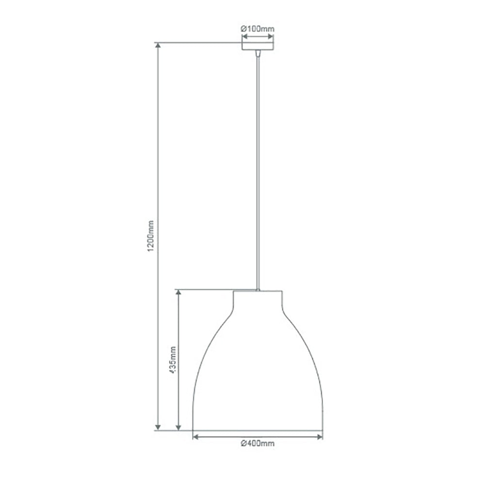 Buy Pendant Lights Australia Zoey Pendant Light W400mm Brushed Copper Metal - 31380