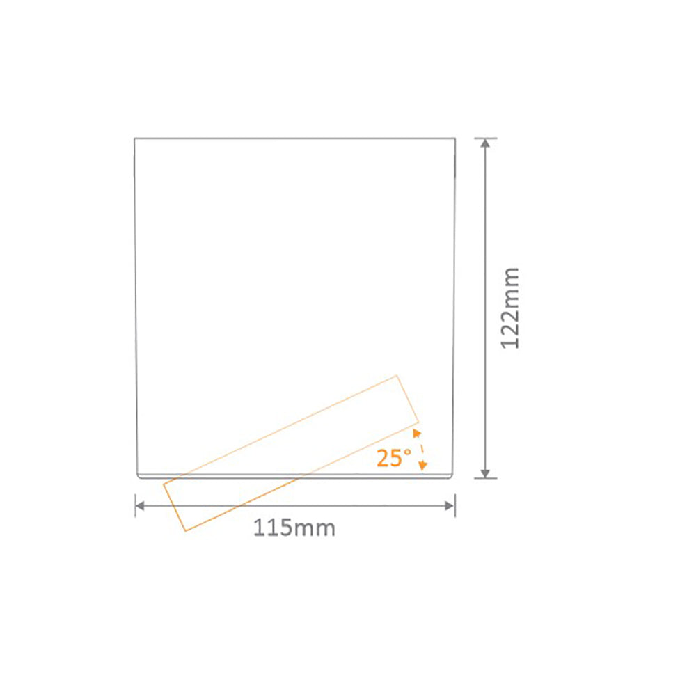 Buy Surface Mounted Downlights Australia Neo Surface Mounted Downlight 20W White Aluminium 3CCT - 21297