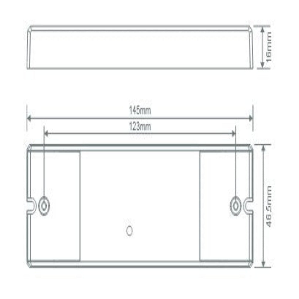 Buy Strip Light Controllers Australia Cham Strip Light Controllers 5 Channels Black Plastic - 20141