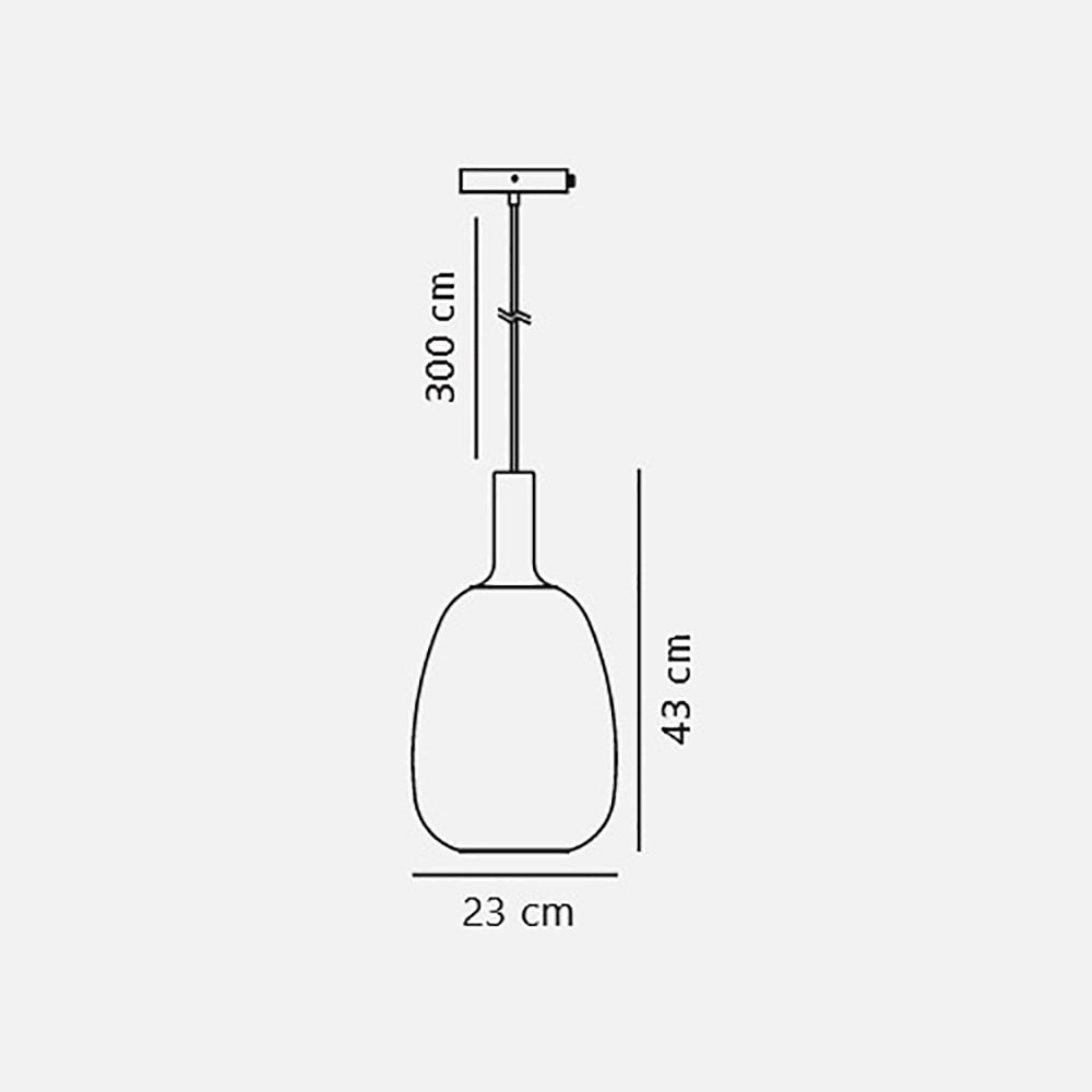 Buy Pendant Lights Australia Alton Pendant Light W230mm Black / Smoked Glass - 47303047