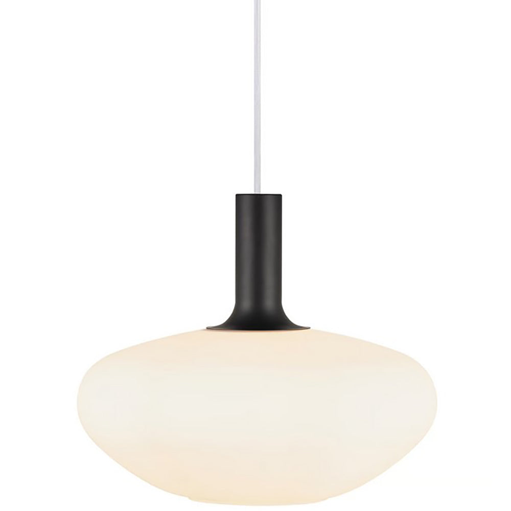 Buy Pendant Lights Australia Alton Pendant Light W350mm Opal White Glass - 48973001