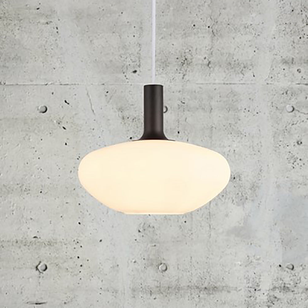 Alton Pendant Light W350mm Opal White Glass - 48973001