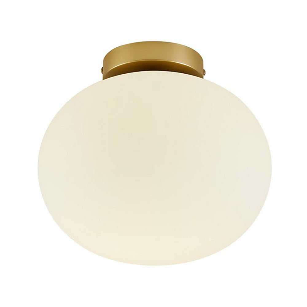 Buy Flush Mount Lights Australia Alton Flush Mount Light Brass / Opal White Glass - 2010506001