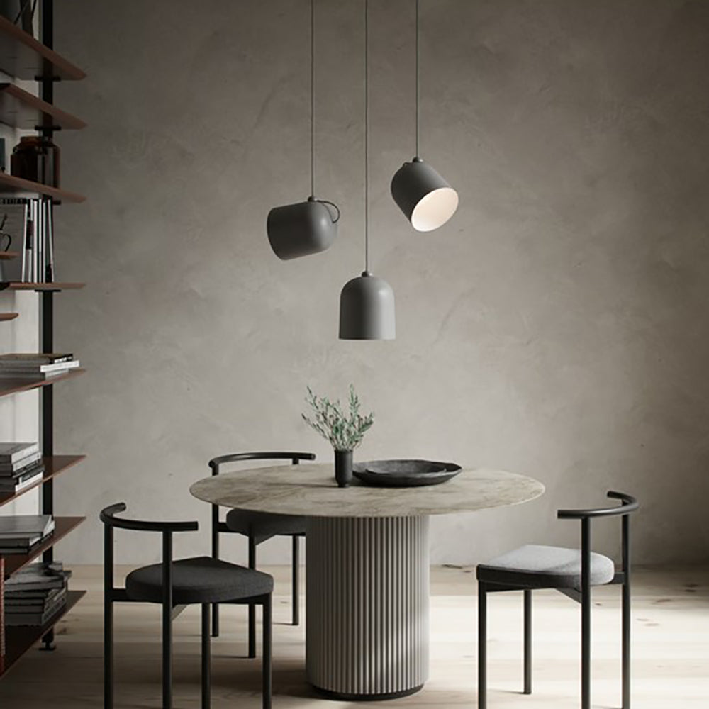 Buy Pendant Lights Australia Angle Pendant Light Grey Metal - 2020673011