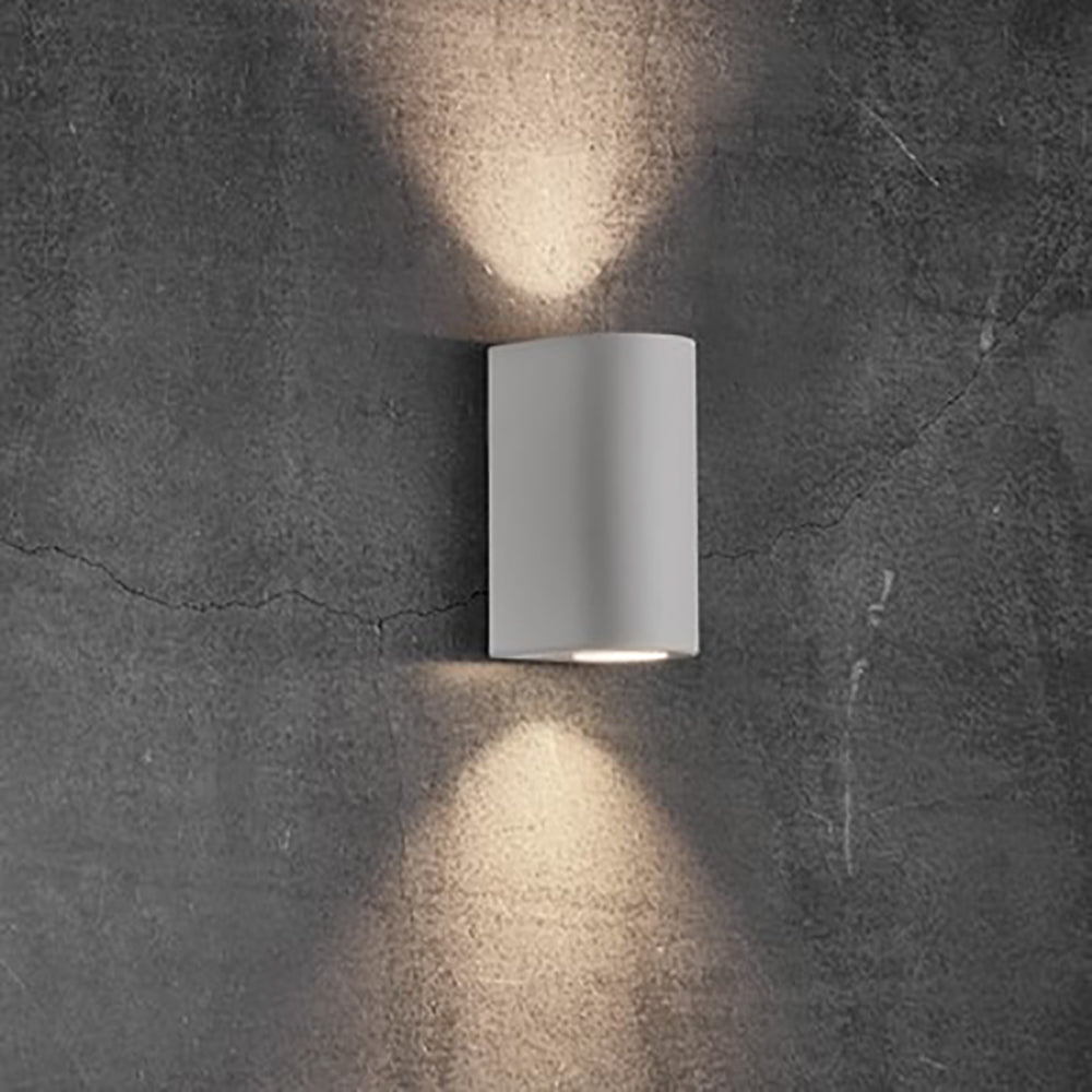 Buy Up / Down Wall Lights Australia Canto Up & Down Wall 2 Lights White Aluminium - 49721001