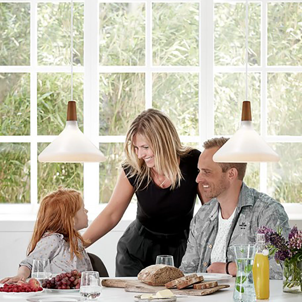 Buy Pendant Lights Australia Nori Pendant Light W270mm White Metal - 2120813001