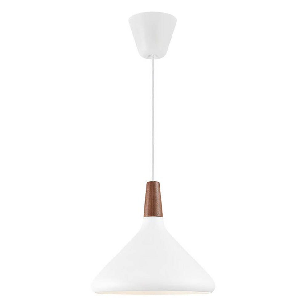 Buy Pendant Lights Australia Nori Pendant Light W270mm White Glass - 2120853001
