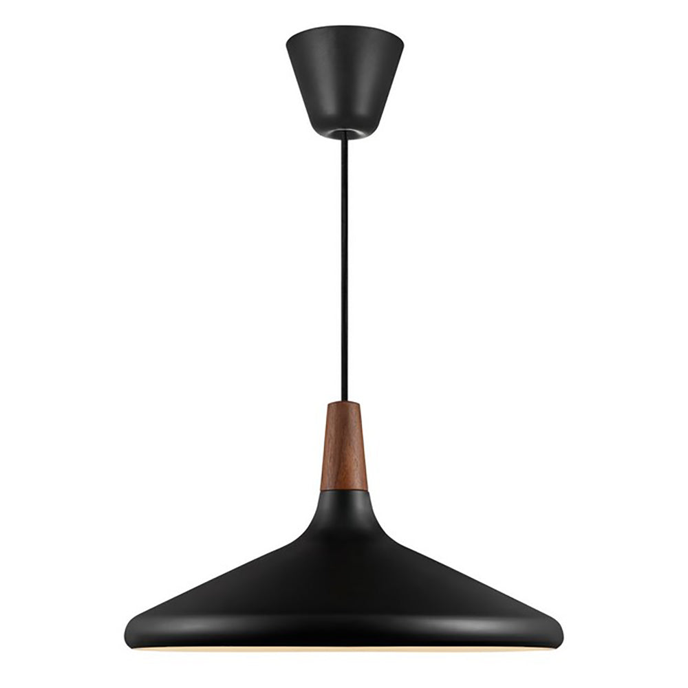 Buy Pendant Lights Australia Nori Pendant Light W390mm Black Metal - 2120823003