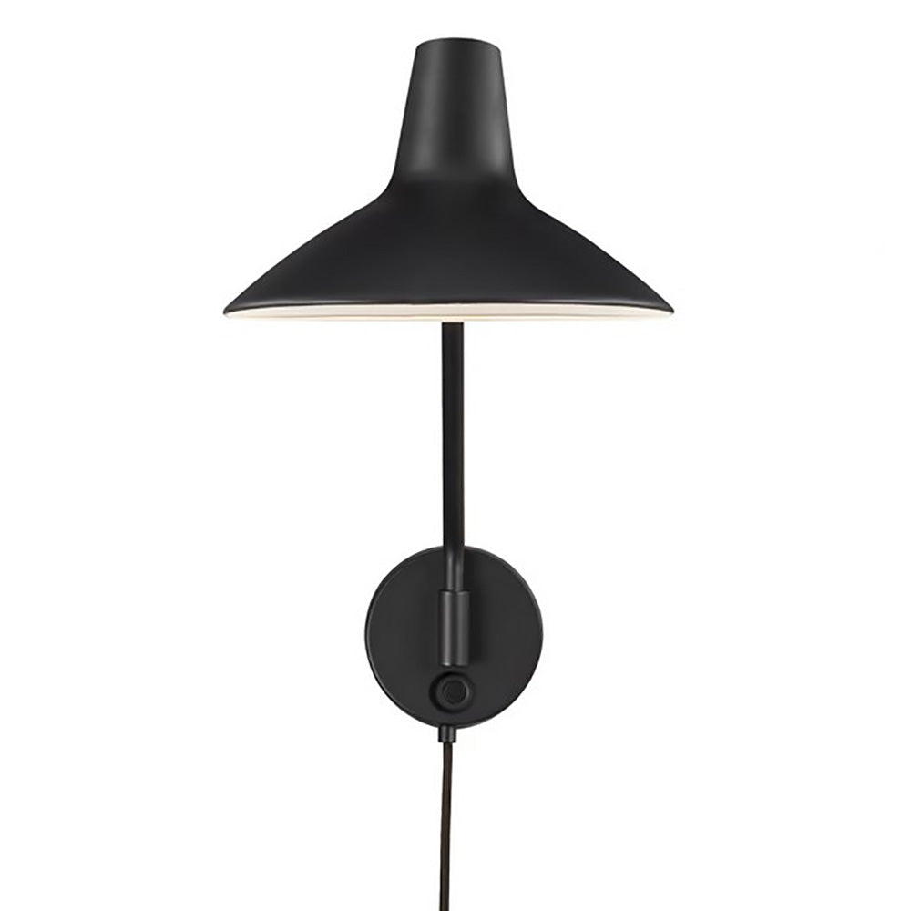 Buy Bedside Reading Lights Australia Darci Bedside Reading Light Black Metal - 2120551003