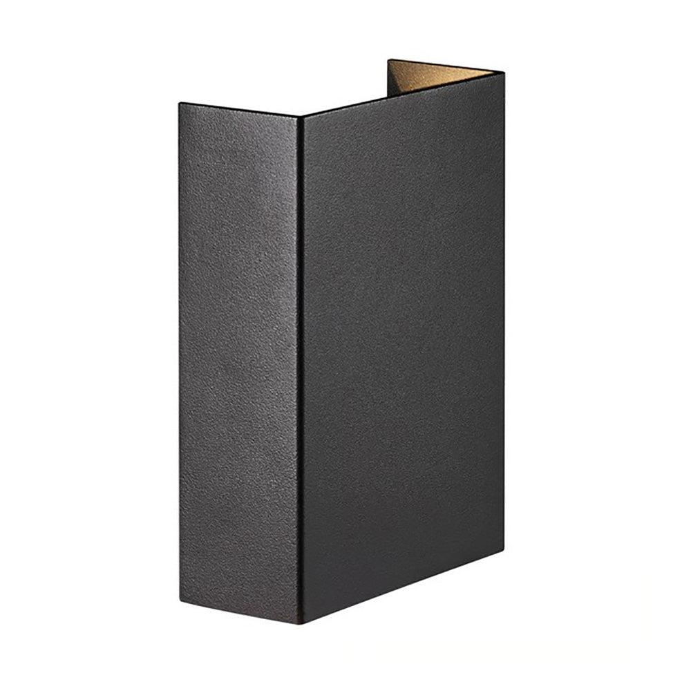 Buy Up / Down Wall Lights Australia Fold Up & Down Wall 2 Lights W105mm Black Aluminium 3000K - 2019041003