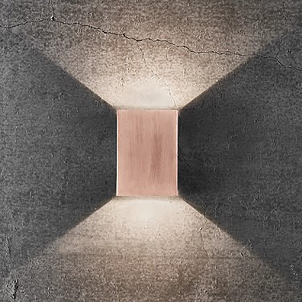 Buy Up / Down Wall Lights Australia Fold Up & Down Wall 2 Lights W105mm Copper 3000K - 2019041030